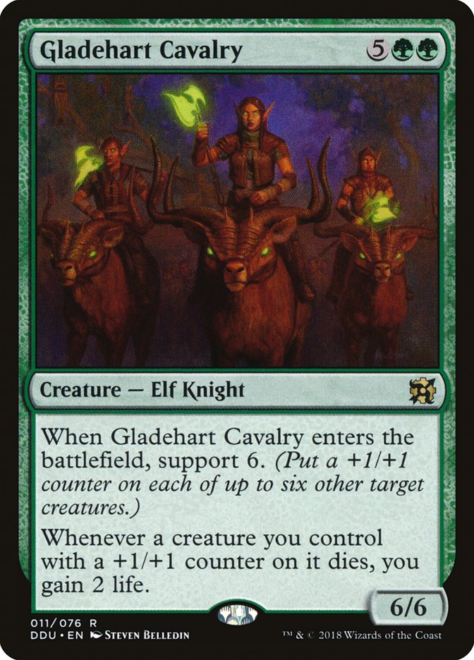 Gladehart Cavalry [Duel Decks: Elves vs. Inventors] | Game Haven TX