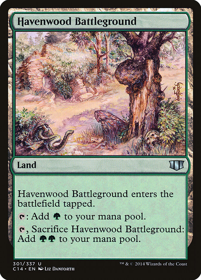 Havenwood Battleground [Commander 2014] | Game Haven TX