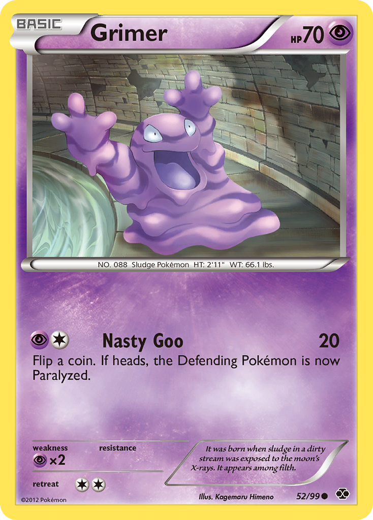 Grimer (52/99) [Black & White: Next Destinies] | Game Haven TX