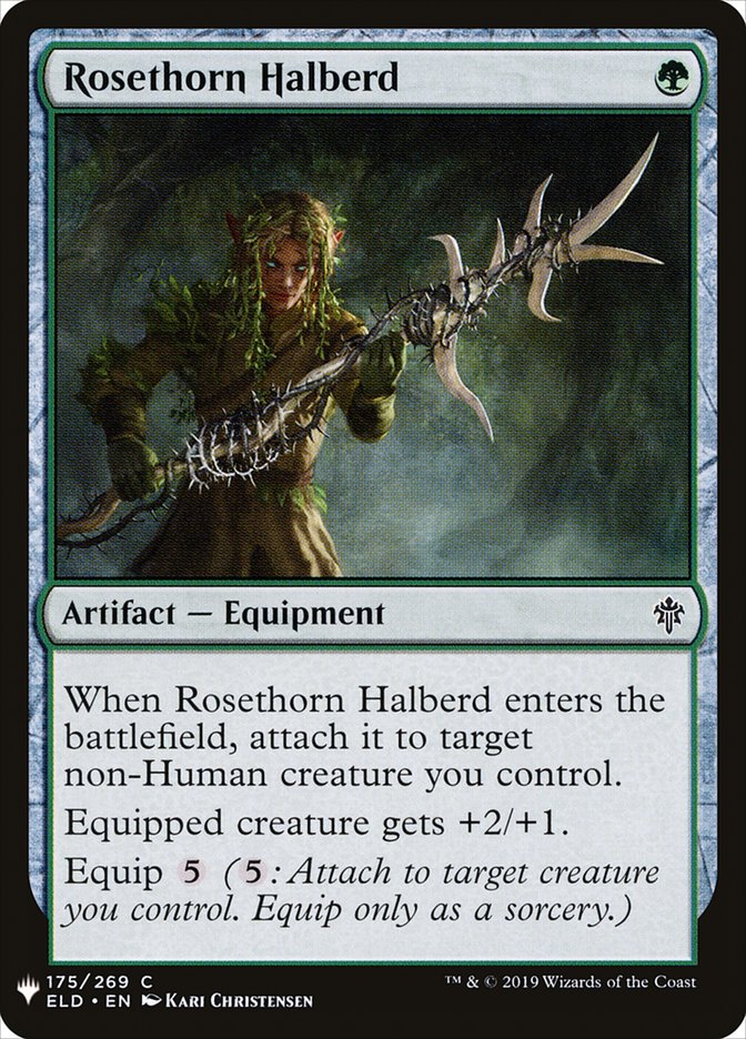 Rosethorn Halberd [Mystery Booster] | Game Haven TX