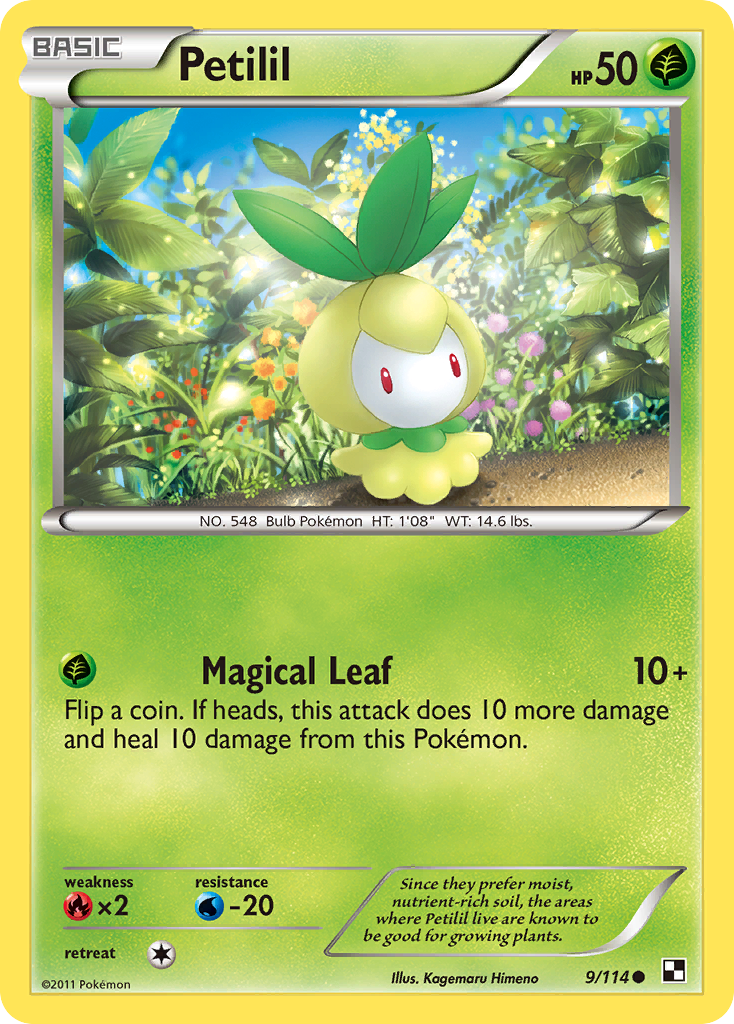 Petilil (9/114) [Black & White: Base Set] | Game Haven TX