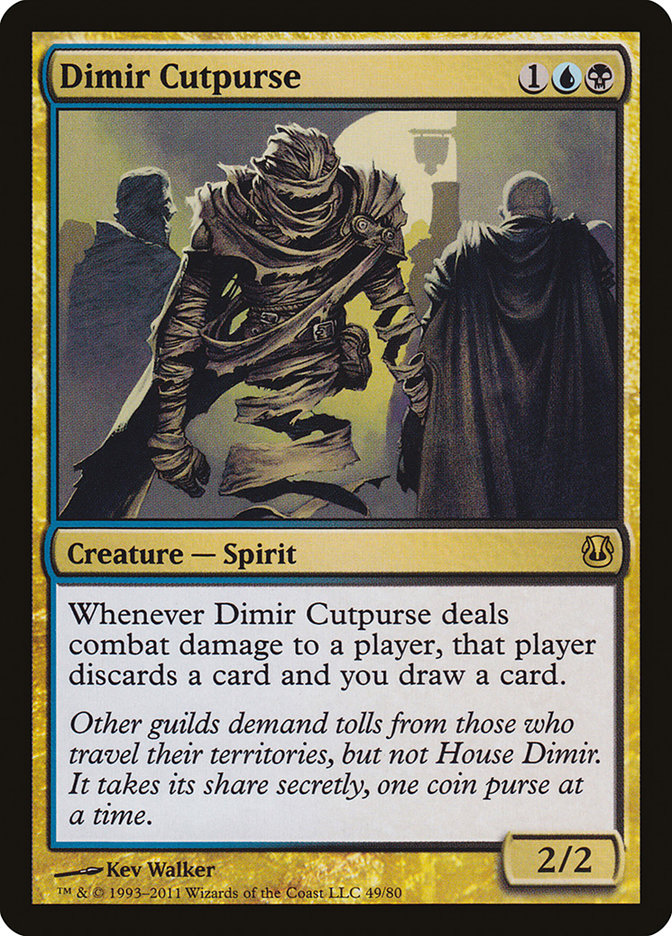 Dimir Cutpurse [Duel Decks: Ajani vs. Nicol Bolas] | Game Haven TX