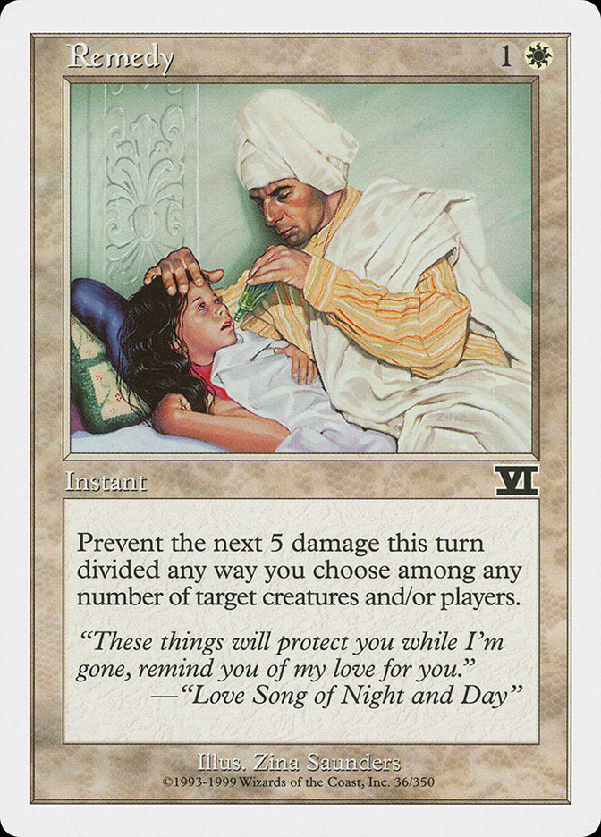 Remedy [Classic Sixth Edition] | Game Haven TX