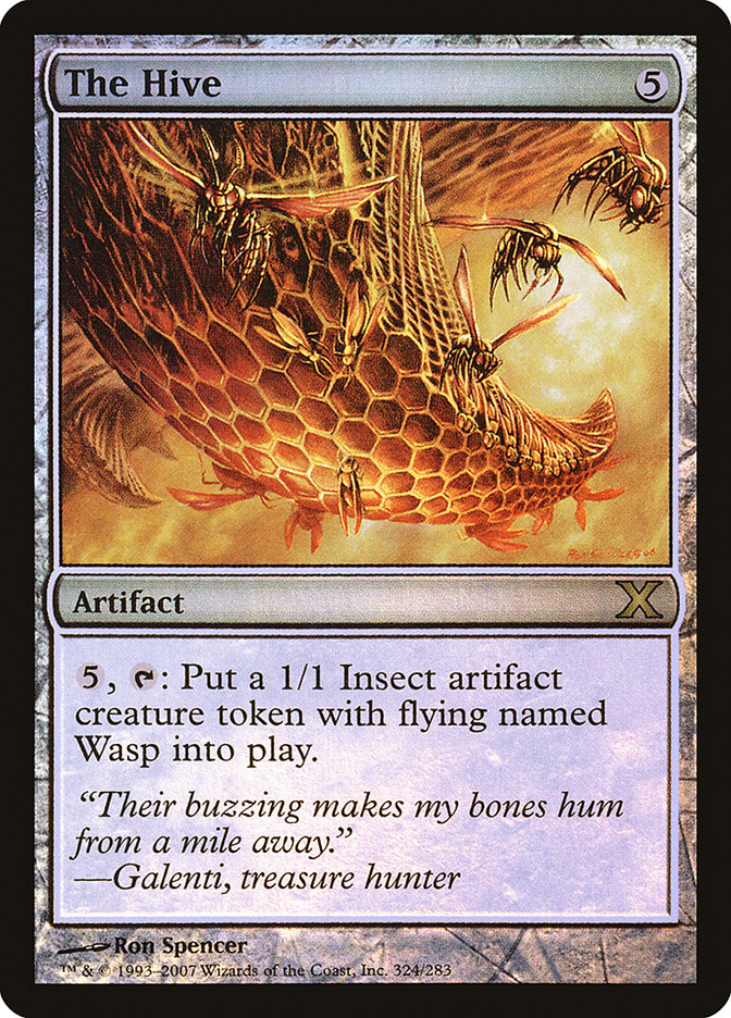 The Hive (Premium Foil) [Tenth Edition] | Game Haven TX
