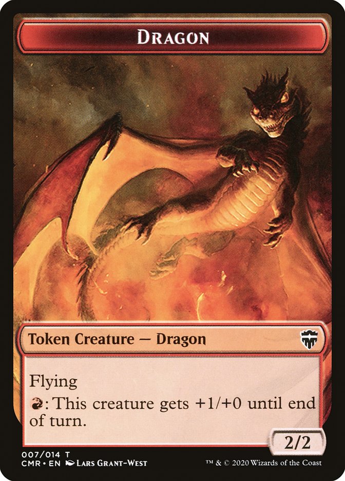 Dragon Token [Commander Legends Tokens] | Game Haven TX