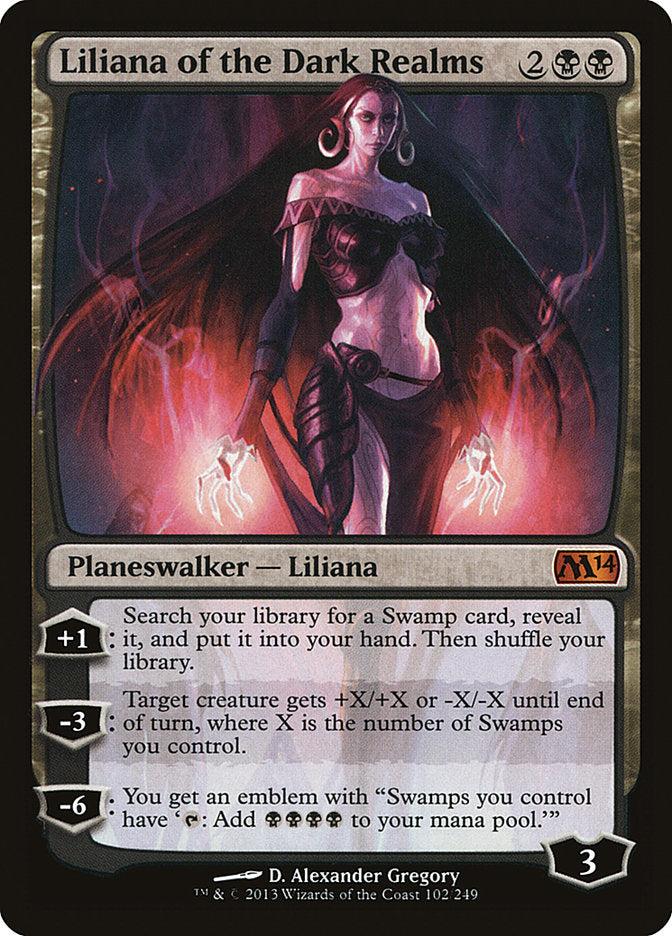 Liliana of the Dark Realms [Magic 2014] | Game Haven TX