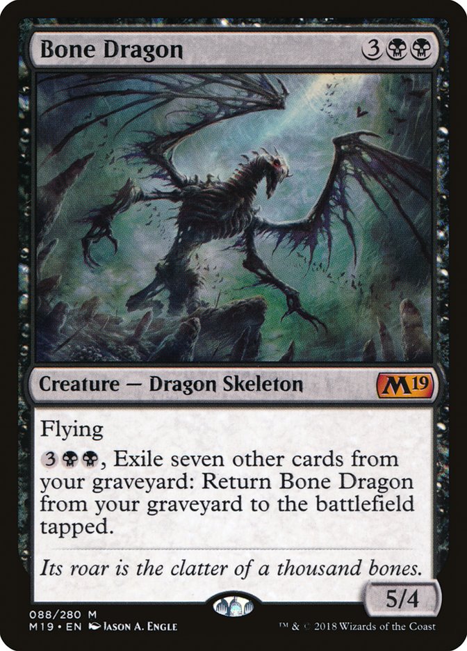 Bone Dragon [Core Set 2019] | Game Haven TX