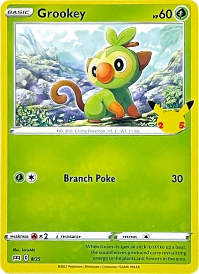 Grookey (8/25) [McDonald's 25th Anniversary] | Game Haven TX