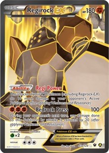 Regirock EX (43a/124) [Alternate Art Promos] | Game Haven TX
