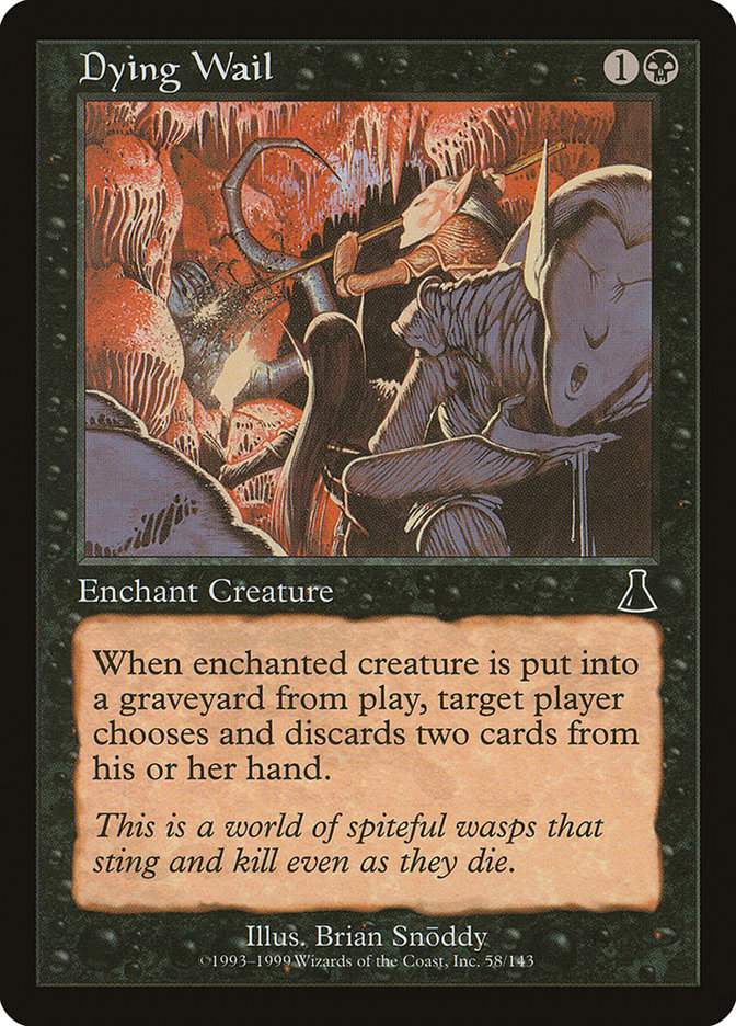 Dying Wail [Urza's Destiny] | Game Haven TX