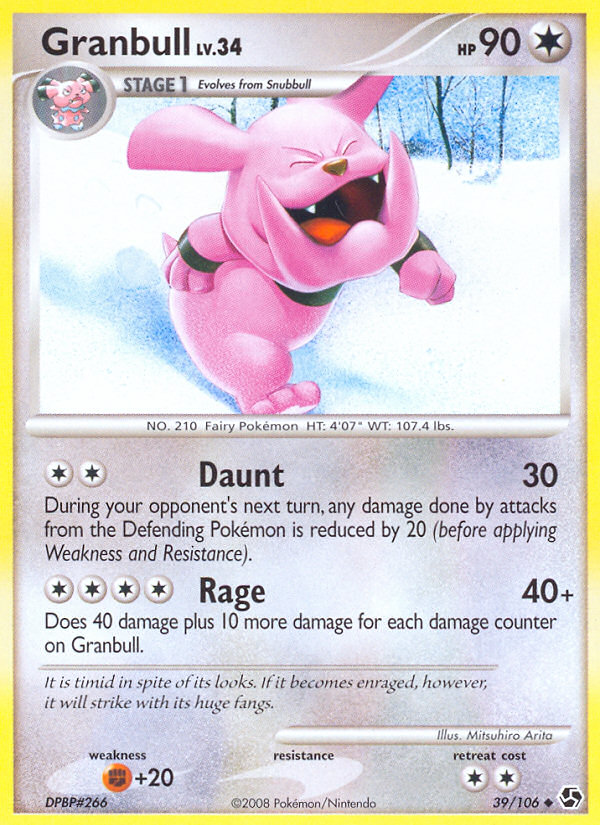 Granbull (39/106) [Diamond & Pearl: Great Encounters] | Game Haven TX
