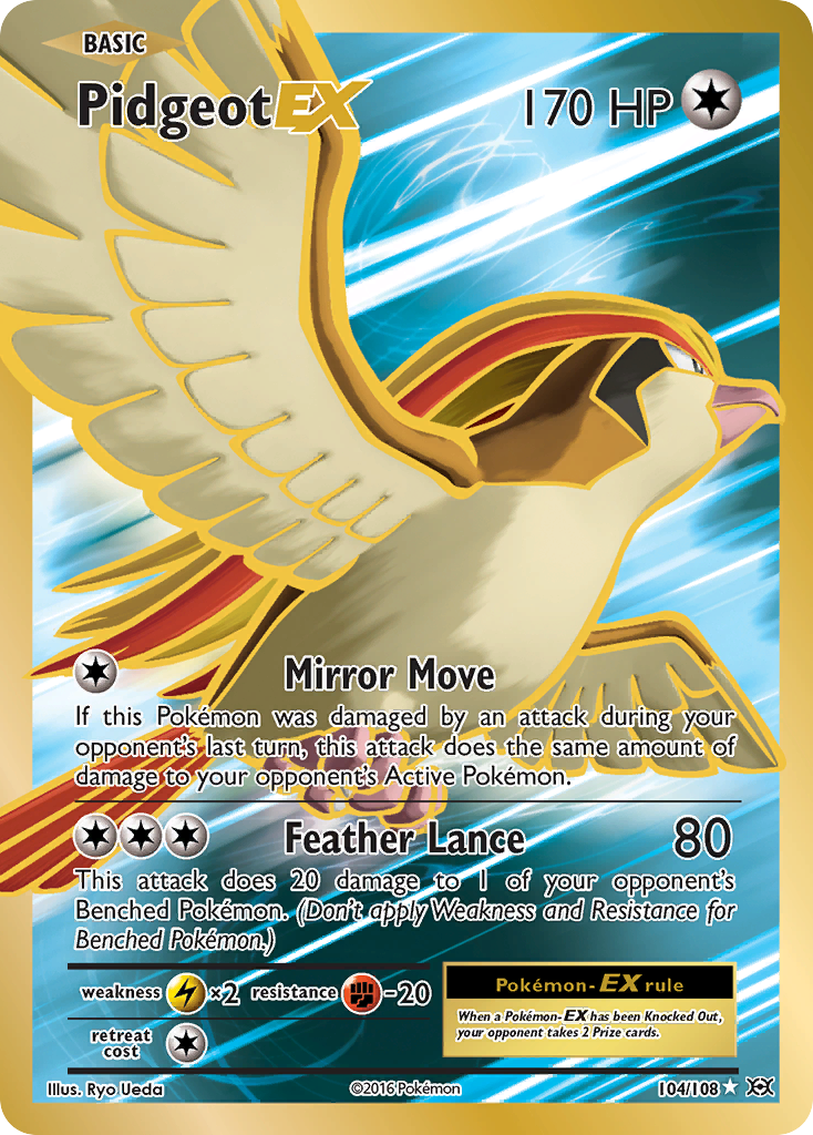 Pidgeot EX (104/108) [XY: Evolutions] | Game Haven TX