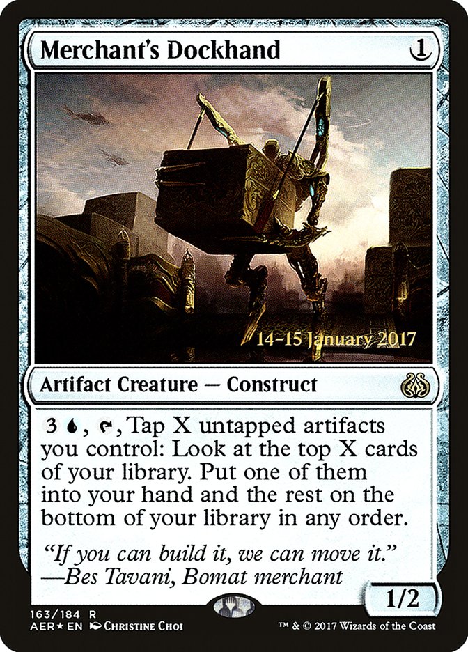 Merchant's Dockhand [Aether Revolt Promos] | Game Haven TX