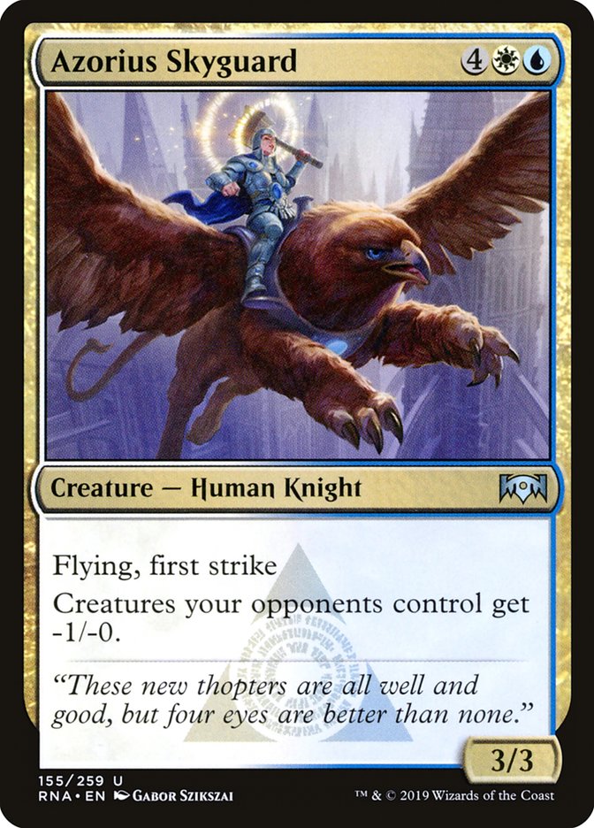Azorius Skyguard [Ravnica Allegiance] | Game Haven TX