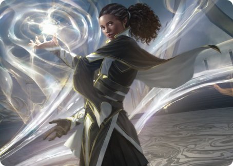 Clever Lumimancer Art Card [Strixhaven: School of Mages Art Series] | Game Haven TX