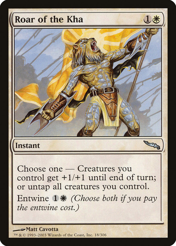 Roar of the Kha [Mirrodin] | Game Haven TX