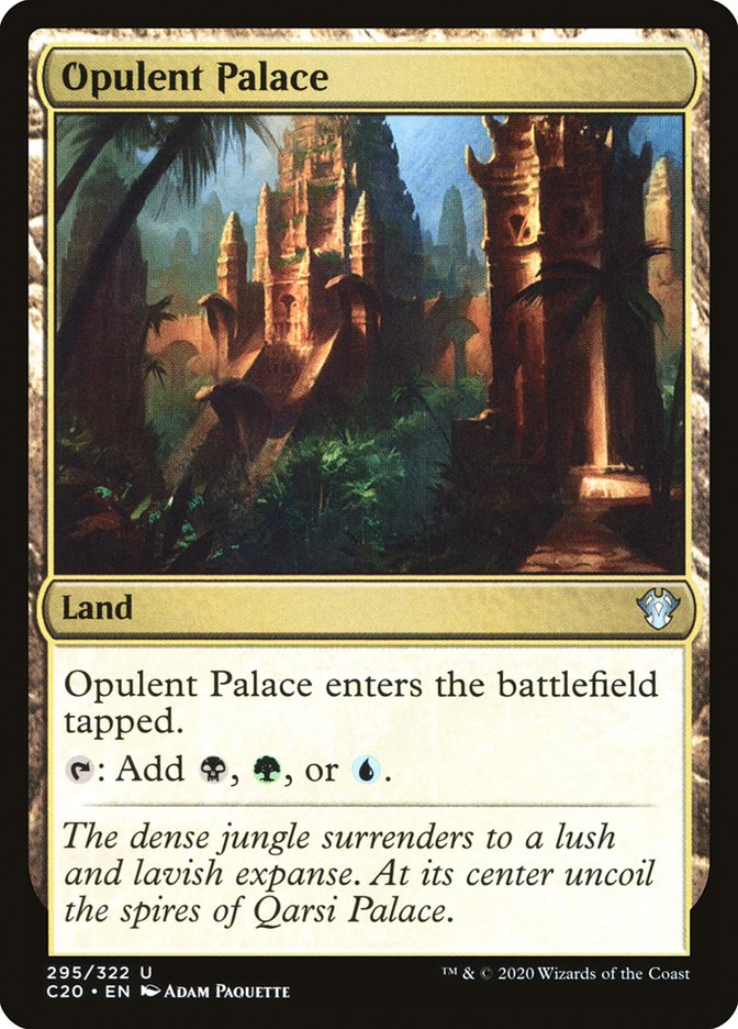 Opulent Palace [Commander 2020] | Game Haven TX