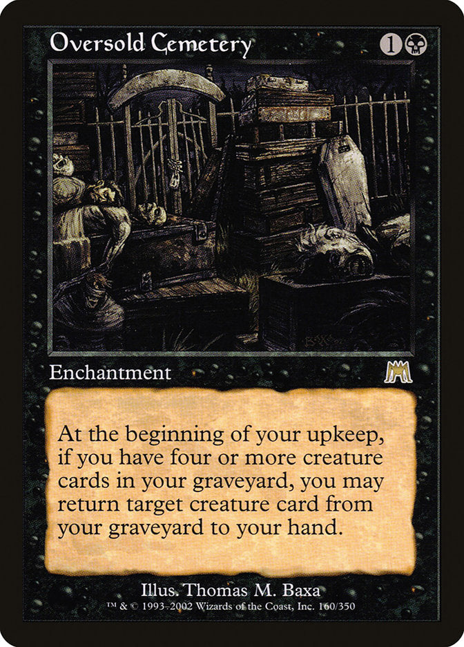 Oversold Cemetery [Onslaught] | Game Haven TX