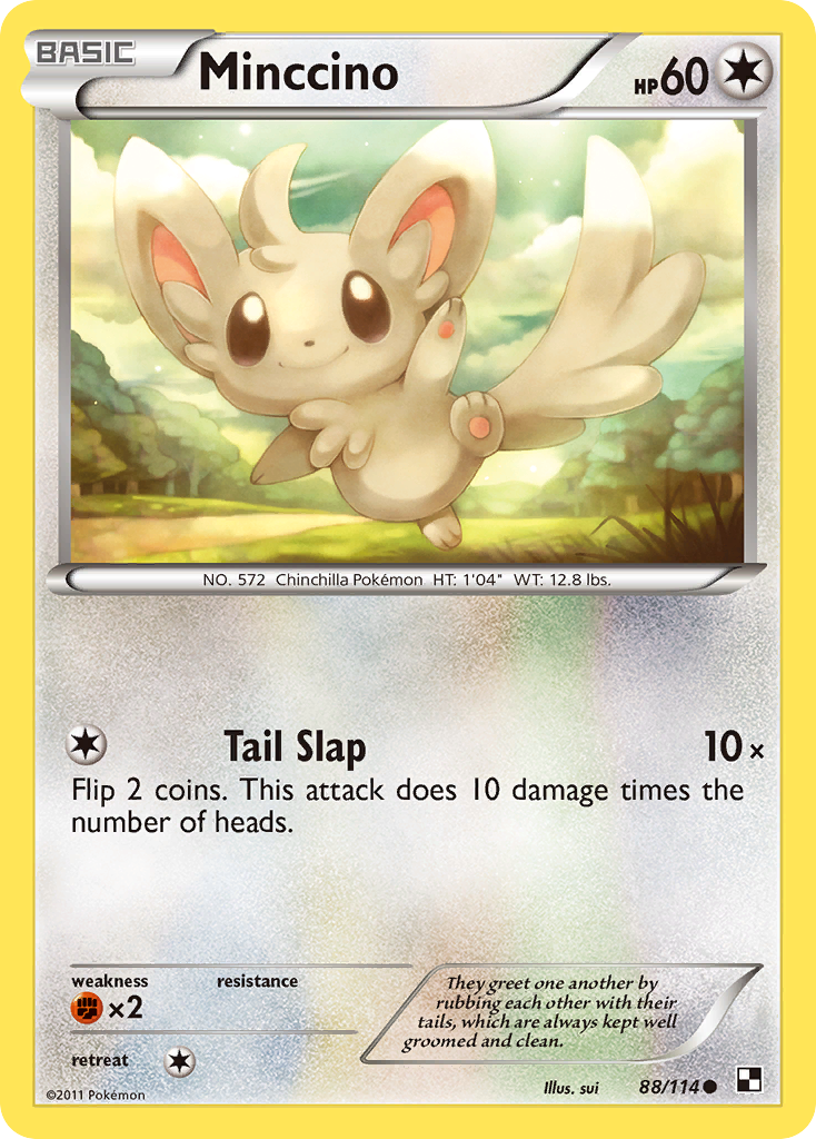 Minccino (88/114) [Black & White: Base Set] | Game Haven TX