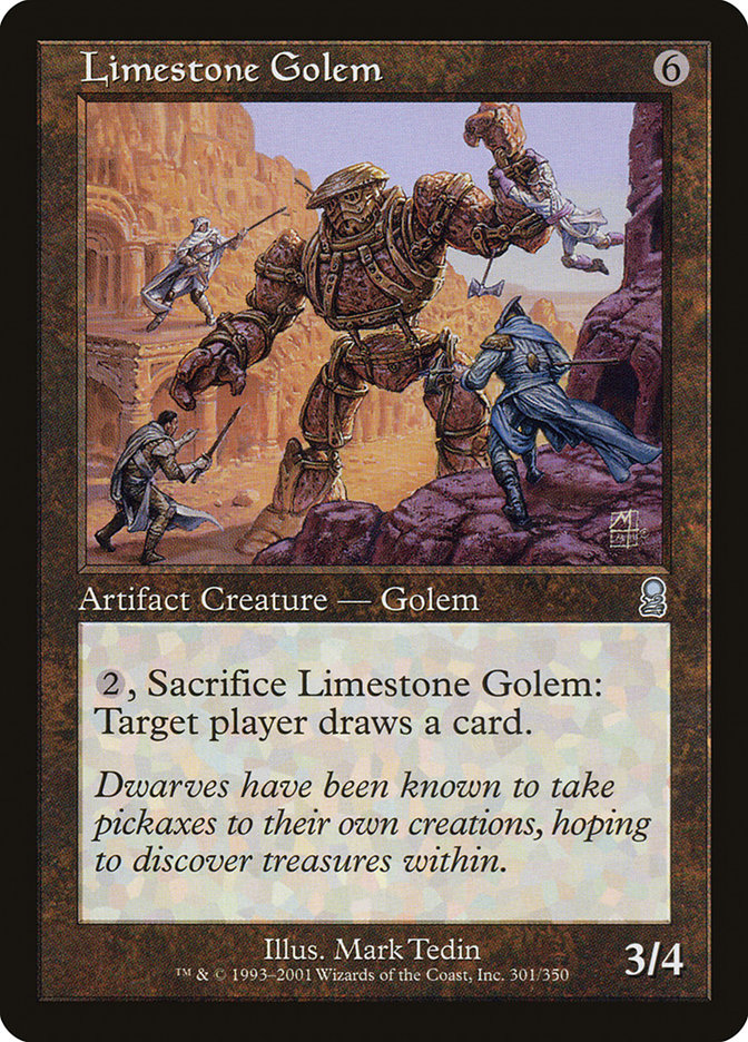 Limestone Golem [Odyssey] | Game Haven TX