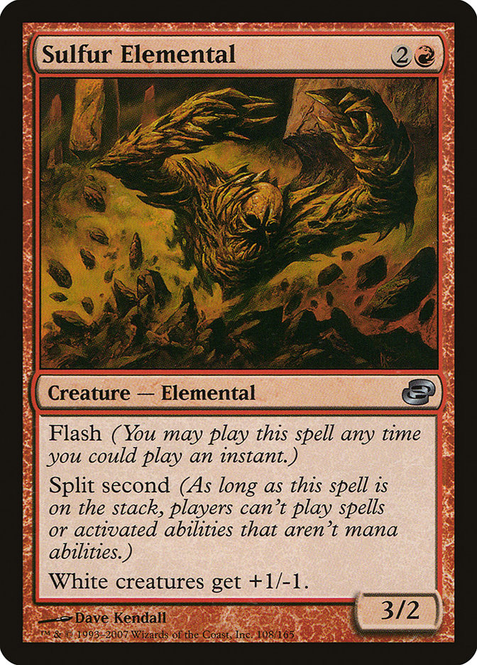 Sulfur Elemental [Planar Chaos] | Game Haven TX