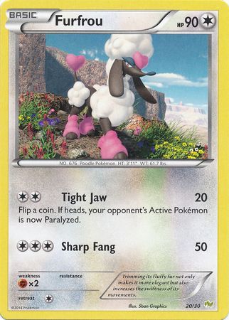 Furfrou (20/30) [XY: Trainer Kit - Noivern] | Game Haven TX