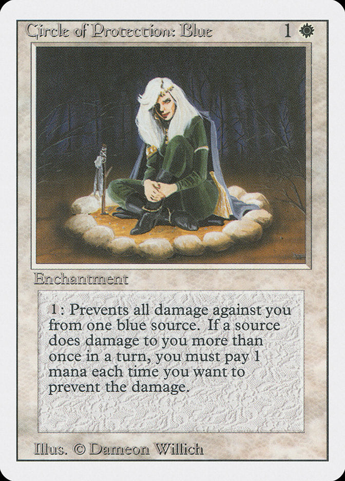 Circle of Protection: Blue [Revised Edition] | Game Haven TX