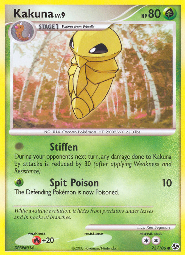 Kakuna (73/106) [Diamond & Pearl: Great Encounters] | Game Haven TX