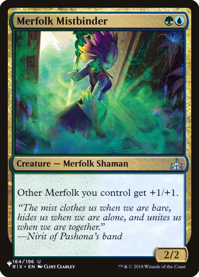 Merfolk Mistbinder [The List] | Game Haven TX