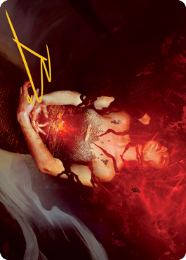 Flay Essence Art Card (Gold-Stamped Signature) [Modern Horizons 2 Art Series] | Game Haven TX