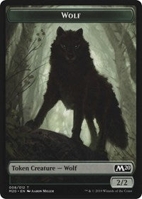 Zombie // Wolf Double-Sided Token [Game Night 2019 Tokens] | Game Haven TX