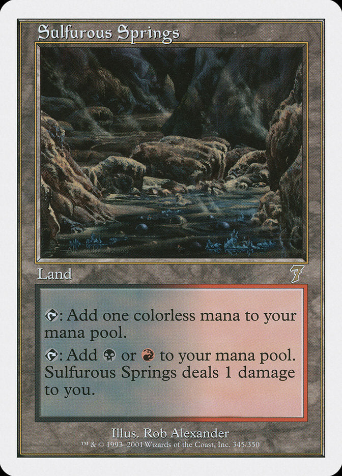 Sulfurous Springs [Seventh Edition] | Game Haven TX