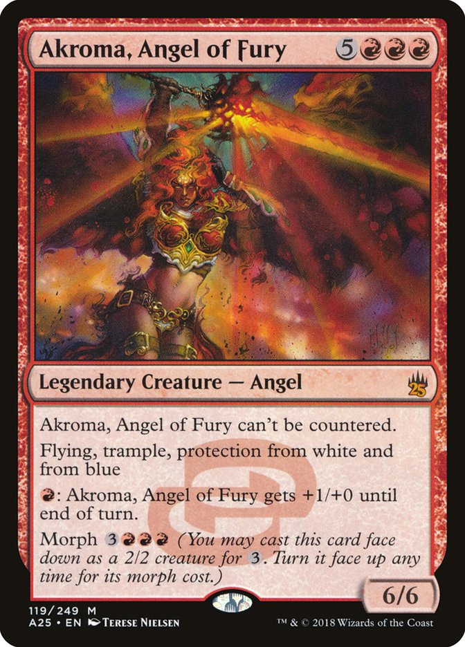 Akroma, Angel of Fury [Masters 25] | Game Haven TX