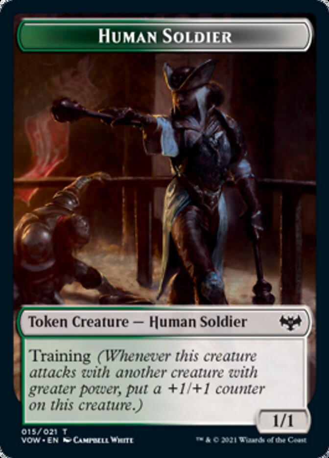 Human Soldier Token [Innistrad: Crimson Vow Tokens] | Game Haven TX