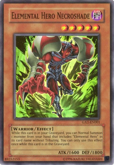 Elemental Hero Necroshade [GX1-EN001] Super Rare | Game Haven TX