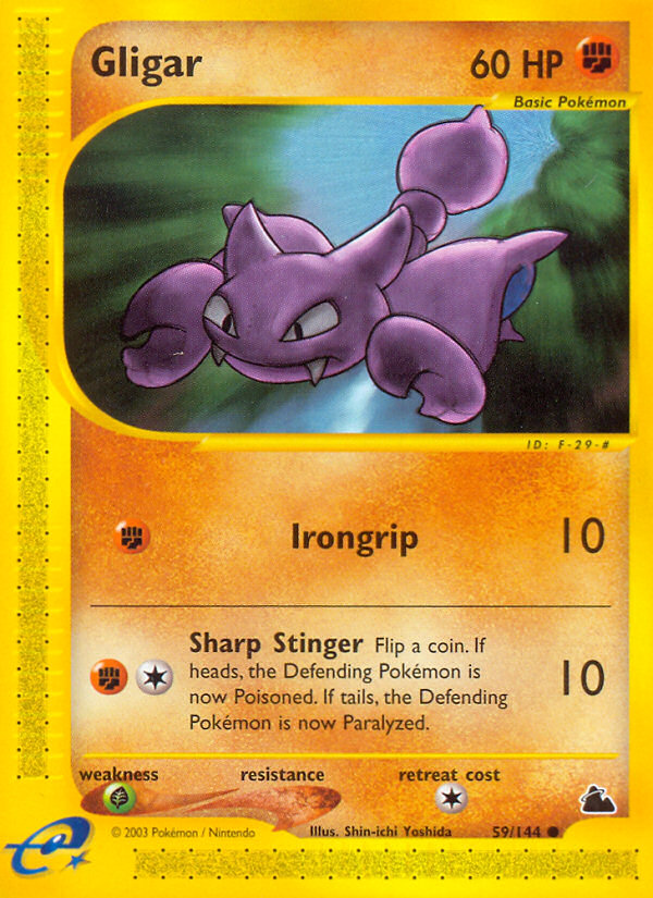 Gligar (59/144) [Skyridge] | Game Haven TX