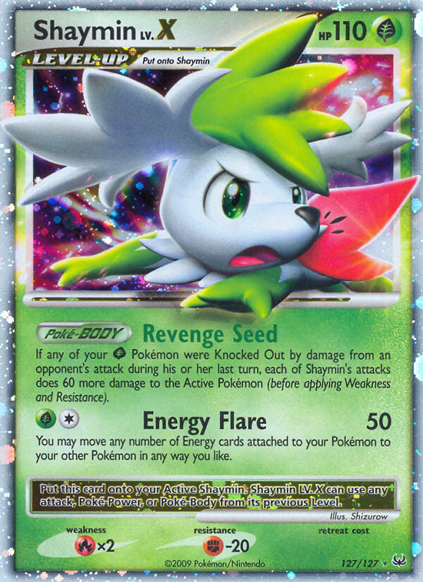 Shaymin LV.X (127/127) [Platinum: Base Set] | Game Haven TX