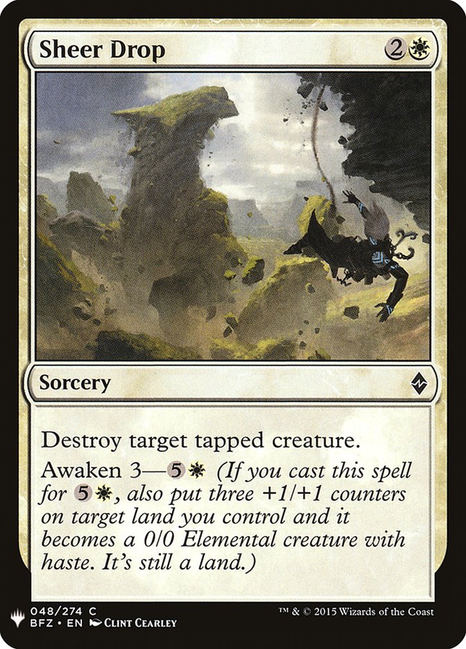 Sheer Drop [Mystery Booster] | Game Haven TX
