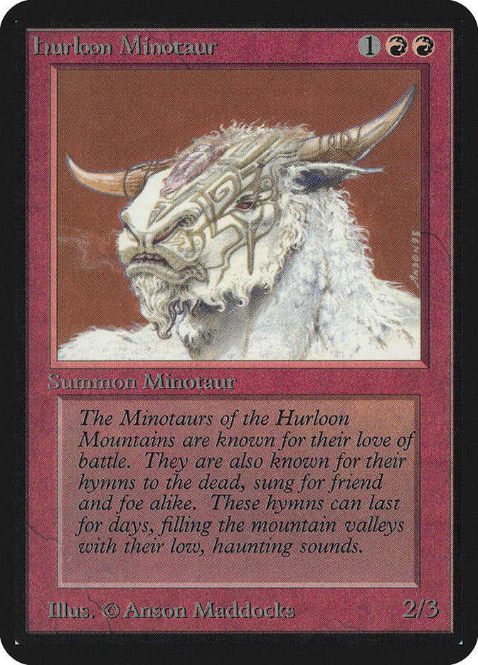 Hurloon Minotaur [Limited Edition Alpha] | Game Haven TX