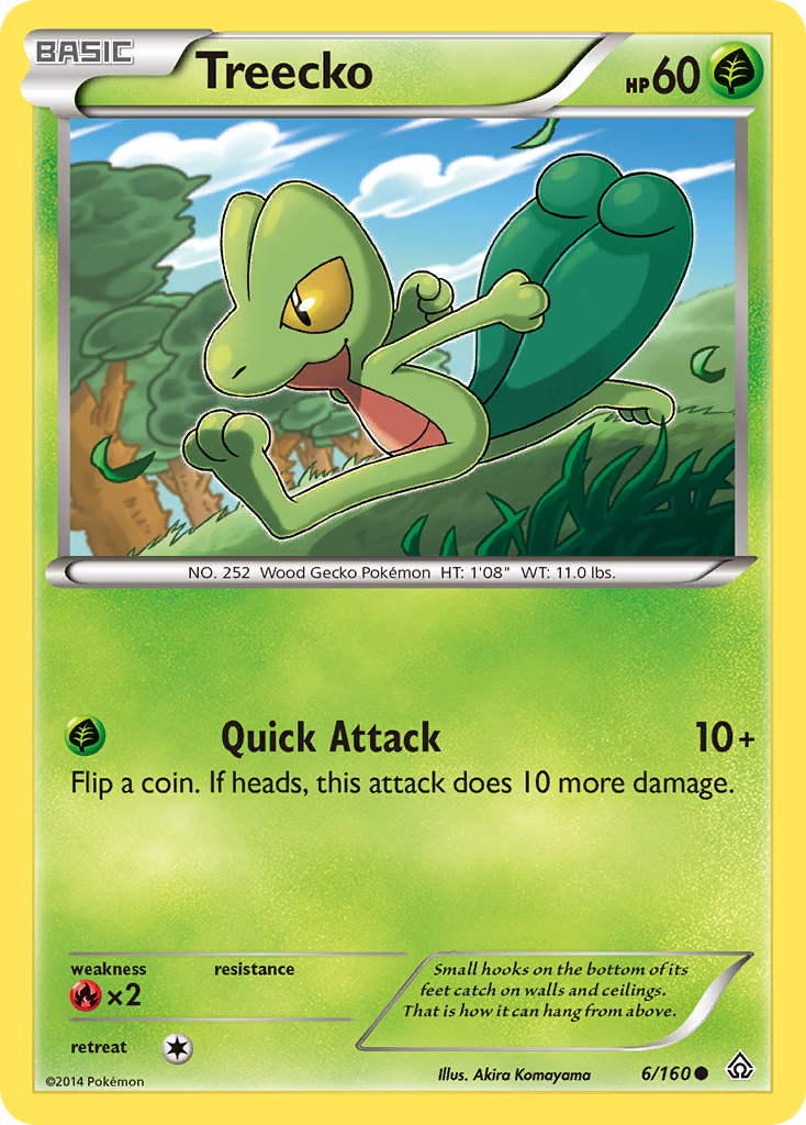 Treecko (6/160) [XY: Primal Clash] | Game Haven TX