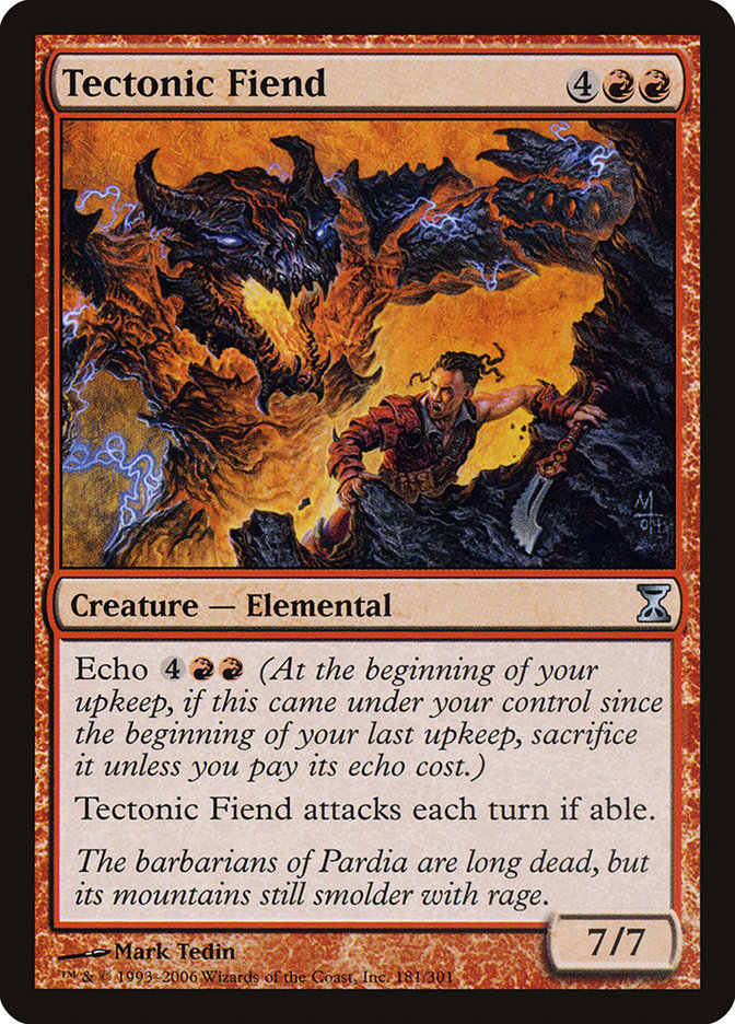 Tectonic Fiend [Time Spiral] | Game Haven TX