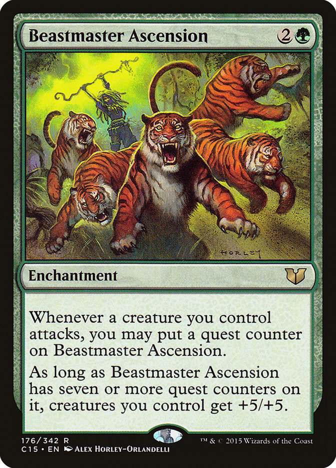 Beastmaster Ascension [Commander 2015] | Game Haven TX