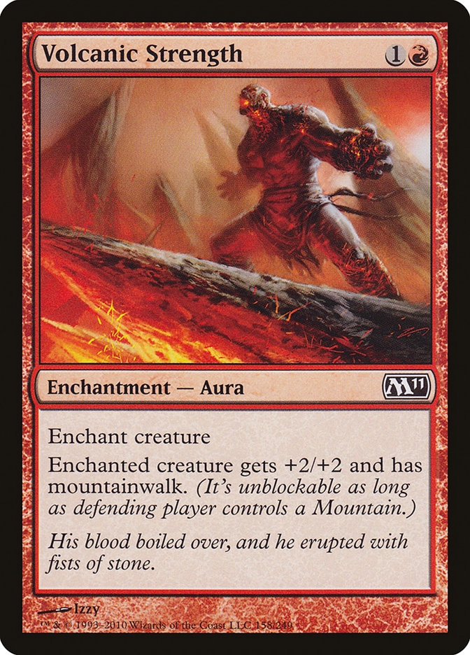 Volcanic Strength [Magic 2011] | Game Haven TX
