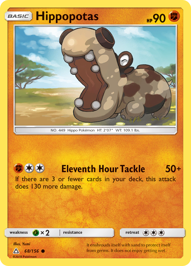 Hippopotas (68/156) [Sun & Moon: Ultra Prism] | Game Haven TX