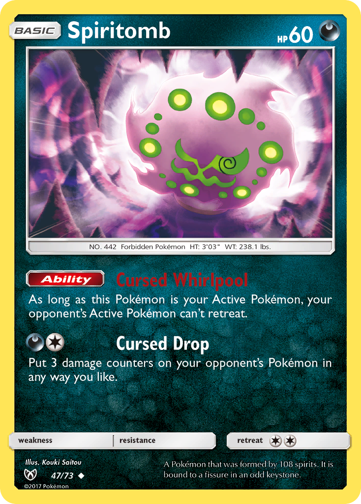 Spiritomb (47/73) [Sun & Moon: Shining Legends] | Game Haven TX