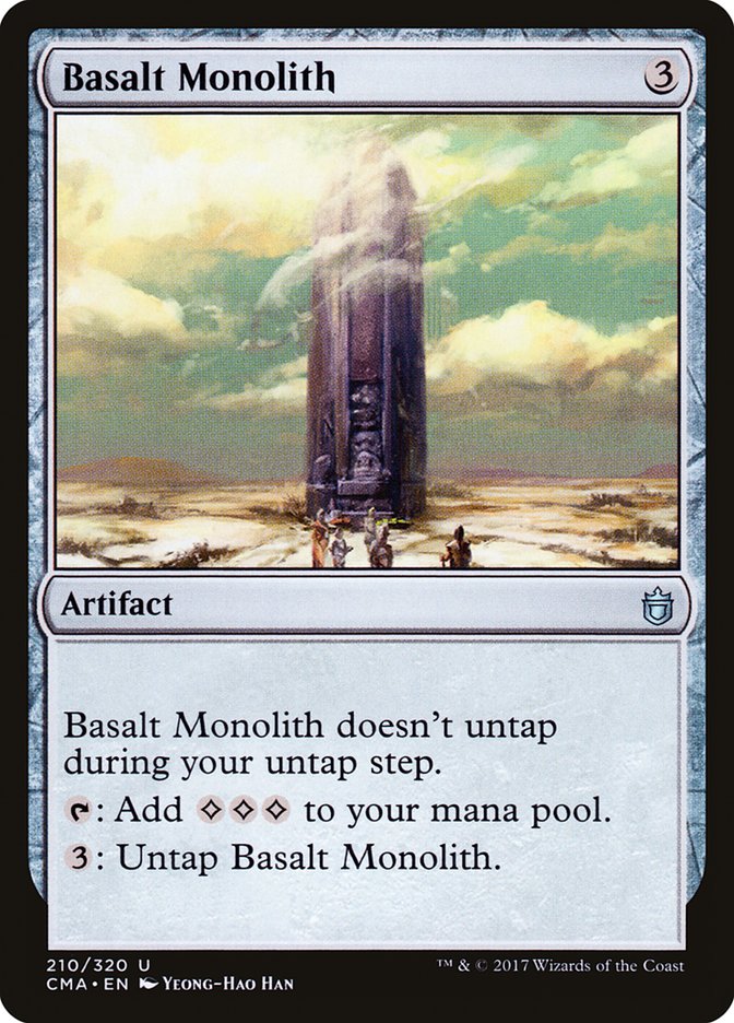 Basalt Monolith [Commander Anthology] | Game Haven TX