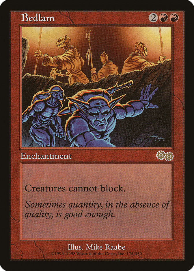 Bedlam [Urza's Saga] | Game Haven TX