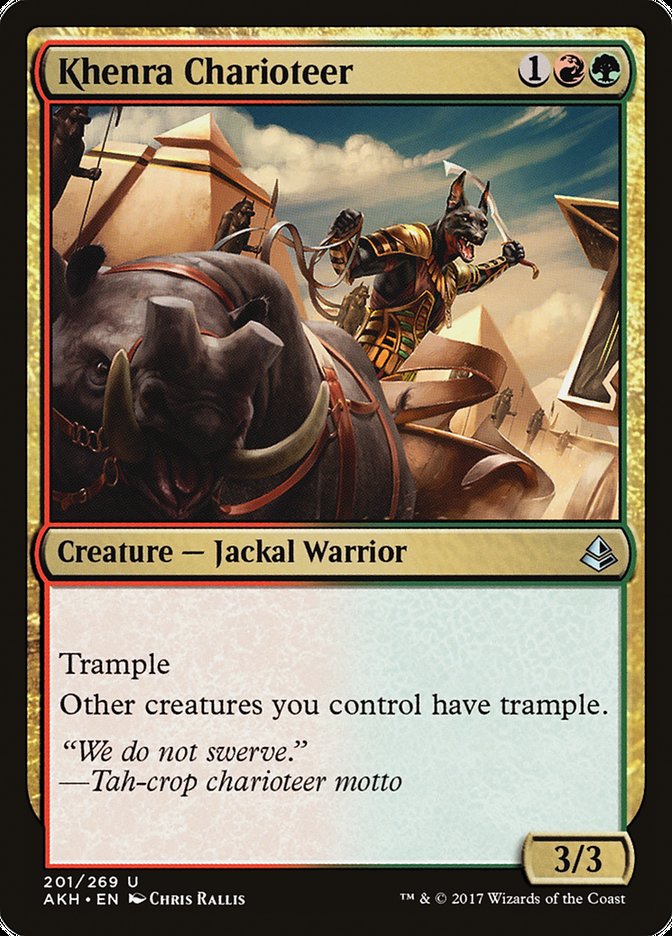 Khenra Charioteer [Amonkhet] | Game Haven TX