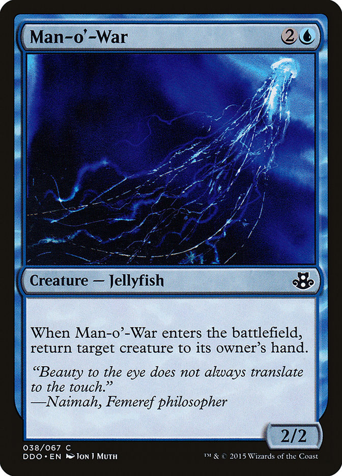 Man-o'-War [Duel Decks: Elspeth vs. Kiora] | Game Haven TX