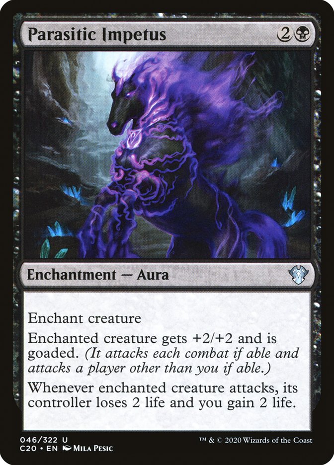 Parasitic Impetus [Commander 2020] | Game Haven TX